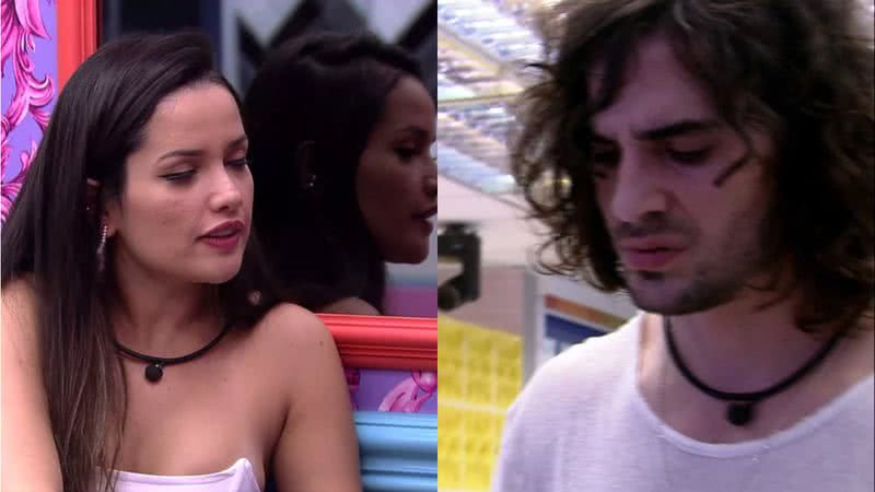Fiuk e Juliette permanecem se desentendendo após briga por bolo de chocolate - Reprodução/TV Globo