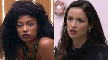 BBB21: Lumena é atacada por torcida de Juliette e se revolta: "Depois eu que sou desequilibrada" - Reprodução/TV Globo