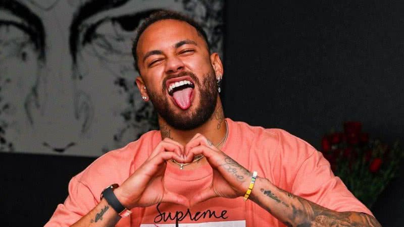 Solteiro, Neymar Jr. surge em aplicativo de relacionamento e web vai à loucura: "Está se divertindo" - Reprodução/Instagram