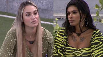 Grandes adversárias, Pocah e Sarah colocam panos quentes na briga e paz reina - Reprodução/TV Globo