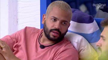 O rapper ainda afirmou que o ator tinha tudo para ganhar o reality; confira! - Reprodução/TV Globo