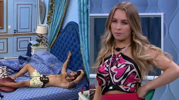 BBB21: Mal sabe ele! Rodolffo diz que Carla Diaz está levando bronca de Ana Maria Braga: "Dando espetadas" - Reprodução/TV Globo