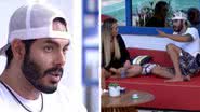 BBB21: Magoado, Rodolffo senta com Sarah e tem DR pesadona - Reprodução/TV Globo