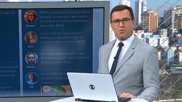 Ao vivo, Rodrigo Bocardi faz desabafo tocante após surgir abatido por notícias ruins: "Tá difícil" - Reprodução/TV Globo
