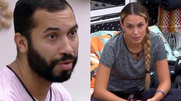 Sarah acredita que ela e Gilberto estão dominando a preferência do público no BBB21 - Reprodução/TV Globo