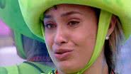 Sarah chora ao desabafar com Gilberto no BBB21 - Reprodução/TV Globo