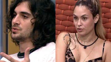 Sarah e Fiuk acreditam que estão com tudo no BBB21 - Reprodução/TV Globo