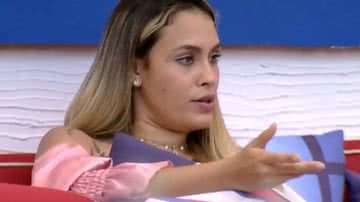 Sarah fez piada com garotas que engordaram no BBB21 - Reprodução/TV Globo