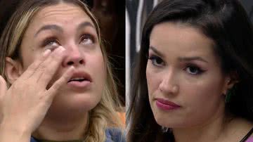 BBB21: Juliette ultrapassa desavenças com Sarah e consola sister que chora muito: “Não queria ver você assim” - Reprodução/TV Globo