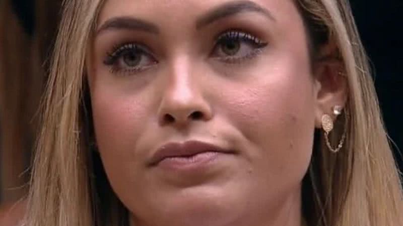 Sarah não gostou de ser castigada no BBB21 - Reprodução/TV Globo
