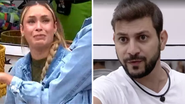BBB21: Muito nervoso, Caio tenta justificar apunhalada nas costas de Sarah - Reprodução/TV Globo