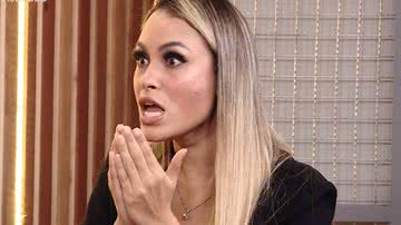 BBB21: Sarah fica de queixo caído ao descobrir recorde de rejeição da Karol Conká: "Eu tô chocada" - Reprodução/TV Globo