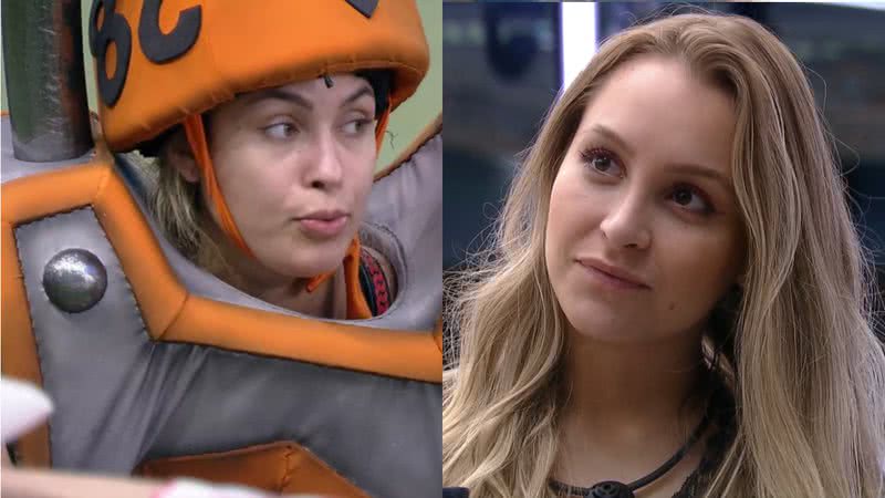 Sarah teme ir ao paredão com indicação de Carla Diaz - Reprodução/TV Globo