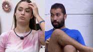 Sarah tenta tranquilizar Gilberto - Reprodução/TV Globo
