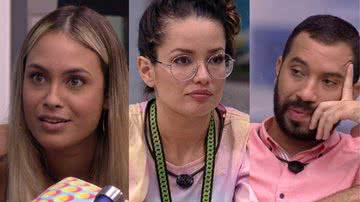 Acusados de trair Juliette, Sarah e Gilberto perdem favoritismo e seguidores nas redes sociais - Reprodução/TV Globo