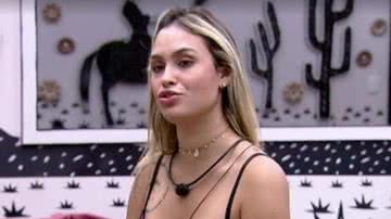 BBB21: Reviravolta! Sarah declara carinho por adversária e enxerga nova aliada - Reprodução/TV Globo
