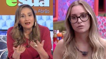 Apresentadora detonou conduta de sister após saída de rapper - Reprodução / TV Globo