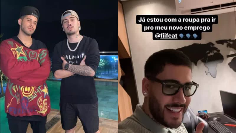Kevinho e Zé Felipe criam perfil de fofoca - Instagram