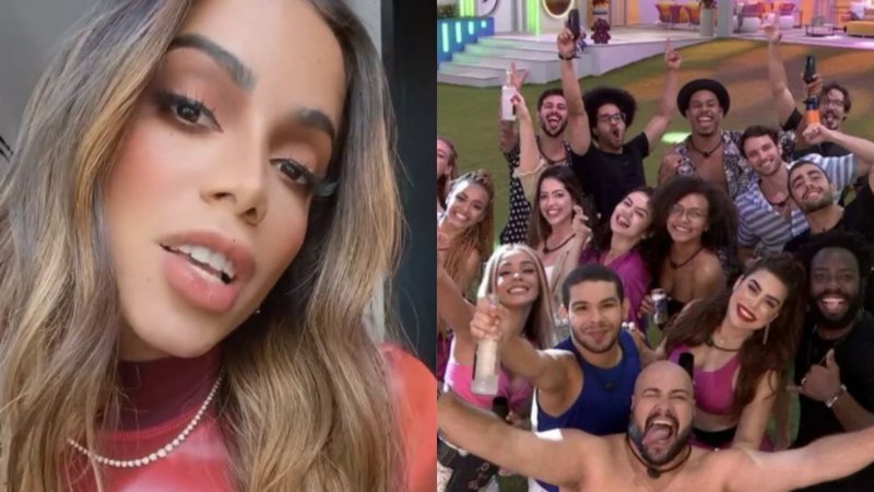 BBB22: Anitta pede aumento do prêmio do reality: "Teria que tá o dobro" - Reprodução/Instagram/TV Globo