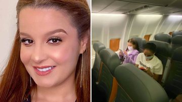 Avião com a sertaneja Maiara faz pouso de emergência após problema no motor - Reprodução/Instagram