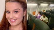 Avião com a sertaneja Maiara faz pouso de emergência após problema no motor - Reprodução/Instagram