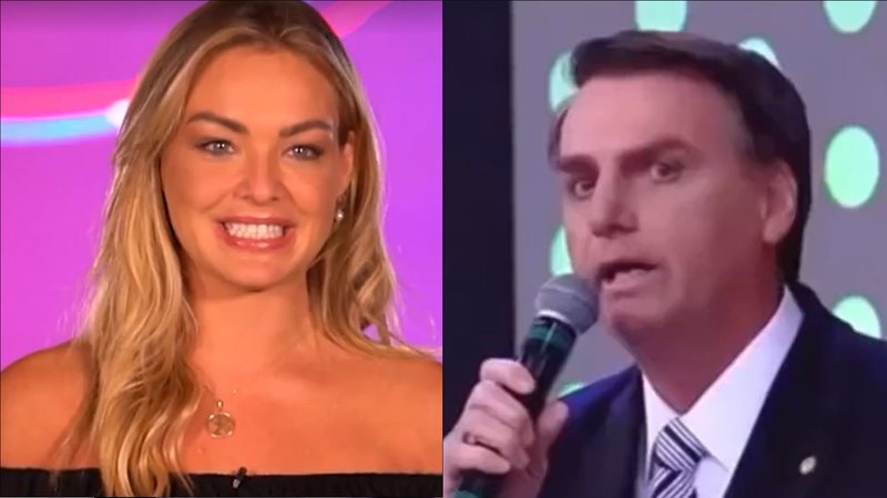 Antes do BBB22, Bárbara colocou Jair Bolsonaro contra a parede em debate caloroso - Reprodução/TV Globo/Rede TV!