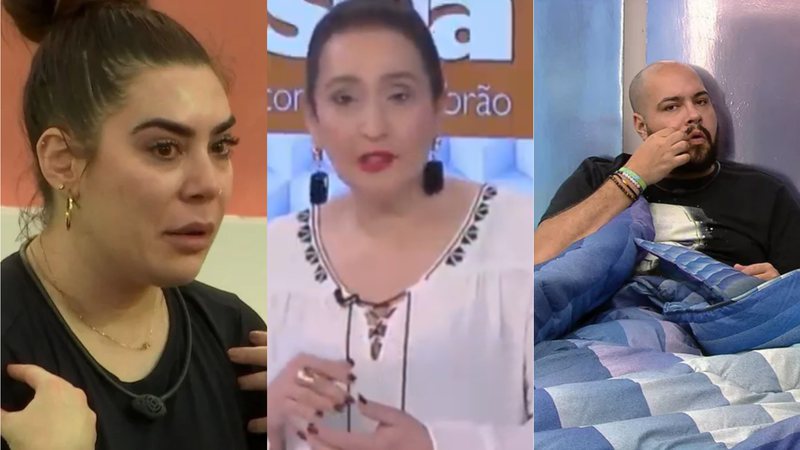 BBB22: Sônia Abrão detona atitude de Tiago Abravanel com Naiara Azevedo “Fugindo” - Reprodução/Globo/RedeTV!