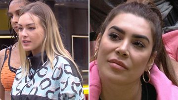 BBB22: Bárbara e Naiara Azevedo brigam em divisão de comidas: "Casa não é sua" - Reprodução/TV Globo