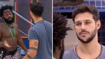 BBB22: Douglas se recusa a conversar com Rodrigo sobre polêmica: "Lá fora" - Reprodução/TV Globo