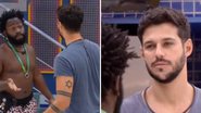 BBB22: Douglas se recusa a conversar com Rodrigo sobre polêmica: "Lá fora" - Reprodução/TV Globo