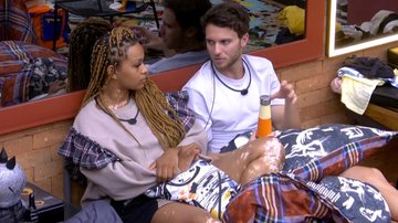 BBB22: Natália e Lucas não escondem ranço de sister e definem alvo - Reprodução / TV Globo