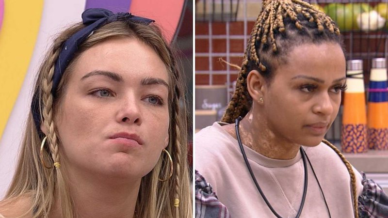 BBB22: Rivais? Bárbara alimenta briga com Natália e detona atitudes: "Não gostei" - Reprodução/TV Globo