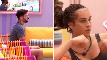 BBB22: Rodrigo surta ao dizer 'traveco' e ouve lição de Linn: "Você não sente?" - Reprodução/TV Globo