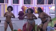 BBB22: Gente? Sisters pulam nuas na piscina após voltarem do paredão - Reprodução/TV Globo