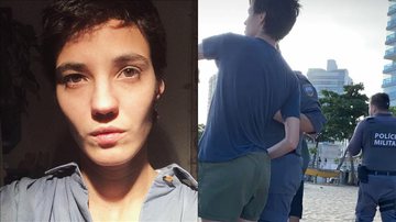 Ex-namorada de Camila Pitanga é detida pela polícia após fazer topless na praia - Reprodução/Instagram