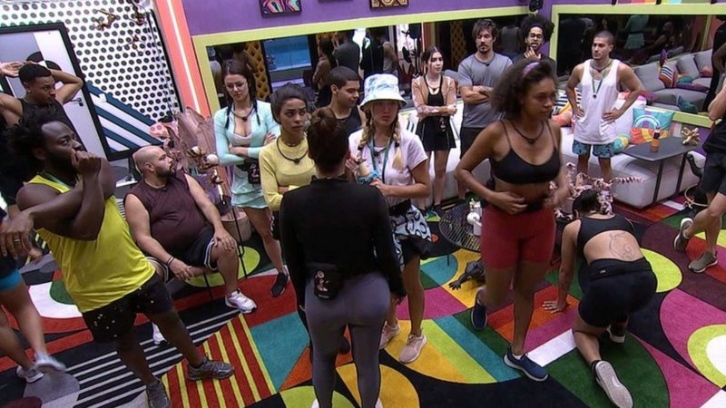 BBB22: Brothers se dividem em duplas para disputar super prova do Líder e Anjo - Reprodução/TV Globo