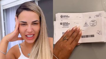 Deolane Bezerra recebe 53 multas e culpa motorista: "Pimenta no dos outros, né?" - Reprodução/Instagram