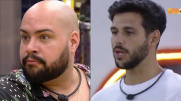 BBB22: Equipe de Tiago Abravanel tira sarro de 'ameaça' de Rodrigo: "Tanto medo" - Reprodução/TV Globo