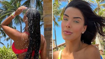 Ex-BBB Ivy Moraes sensualiza tomando banho e exibe bumbum avantajado: "Espetáculo" - Reprodução/Instagram