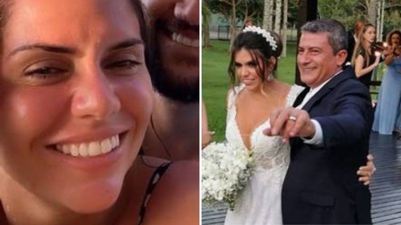 Novo amor! Ex de Louro José assume namoro e posa sorridente nas redes sociais - Reprodução/TV Globo