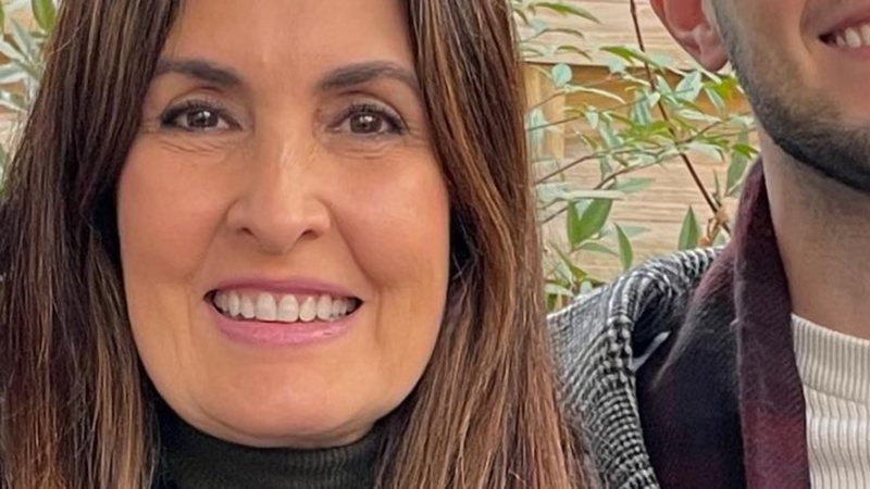 Fátima Bernardes surge em clique raro com o filho e se derrete - Instagram
