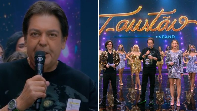 Faustão faz estreia animada, bomba na audiência e faz público esquecer que é segunda-feira - Reprodução/TV Globo