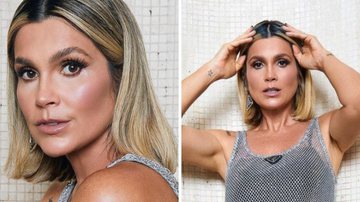 Flávia Alessandra causa no 'Domingão' com vestido supersexy de R$ 32 mil - Reprodução/Instagram