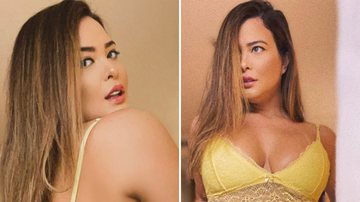 Geisy Arruda atiça fãs com lingerie totalmente transparente: "Eu vi tudo" - Reprodução/TV Globo