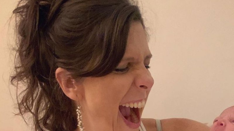 Georgiana Góes apresenta a filha após ser mãe aos 44 anos: "Agradeço" - Reprodução/Instagram