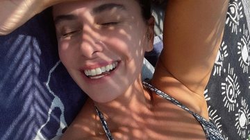 Giovanna Antonelli exibe barriguinha dos sonhos em clique de biquíni - Reprodução / Instagram