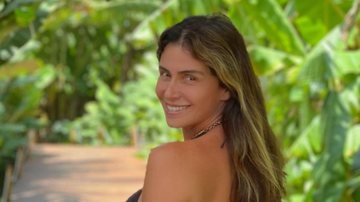 Aos 45 anos, Giovanna Antonelli posa de biquíni e exibe corpo sequinho:  "Gostosa" - Reprodução/TV Globo