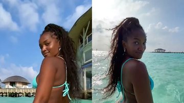 De biquíni, Iza sensualiza nas Maldivas e bumbum GG rouba a cena: “Não tem igual” - Instagram
