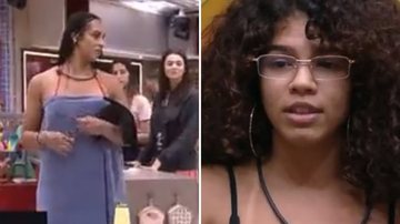 BBB22: Linn da Quebrada questiona Maria sobre torpedo anônimo: "Foi você?" - Reprodução/TV Globo