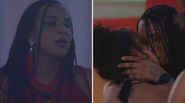 BBB22: Linn da Quebrada deixa festa aos prantos após beijar na boca: "Medo" - Reprodução/TV Globo